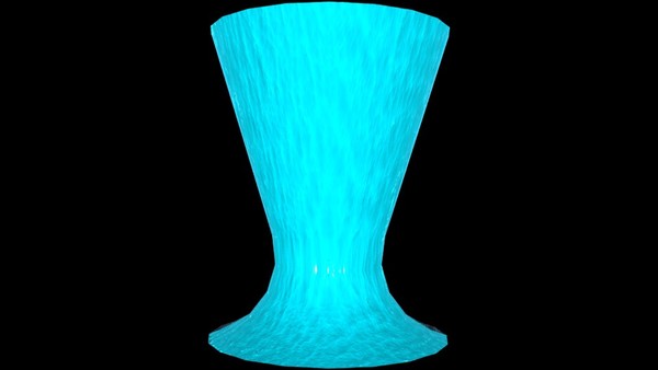 A glass half full