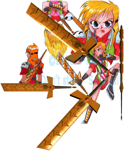 Mutai's sword 3D