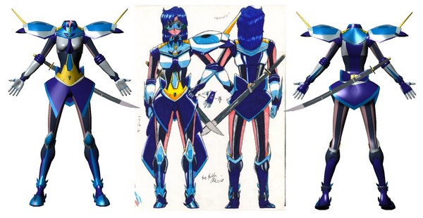 Mercury Armor 3D renders