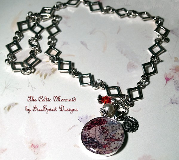 The Celtic Mermaid- handmade artisan jewelry