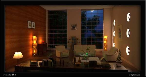 comfy lounge