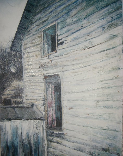 Side of Abandoned House