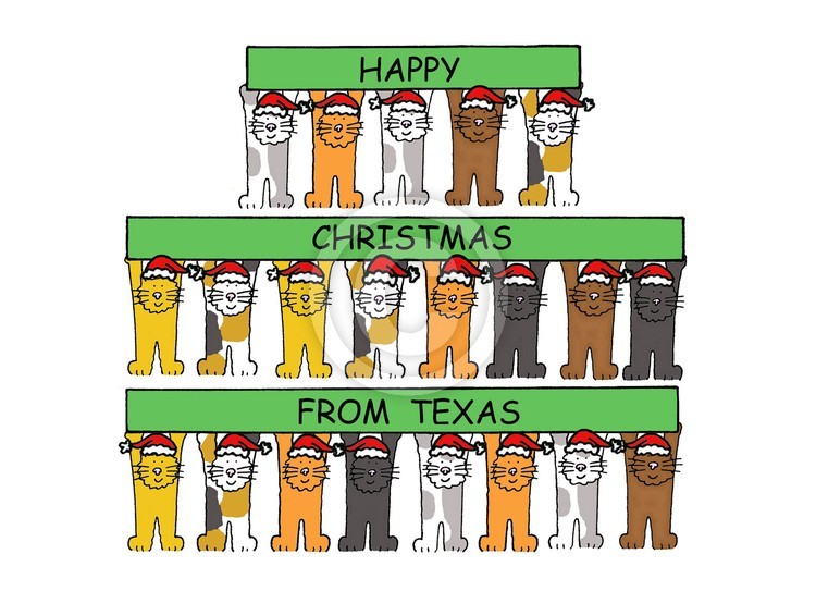 Happy Christmas from Texas
