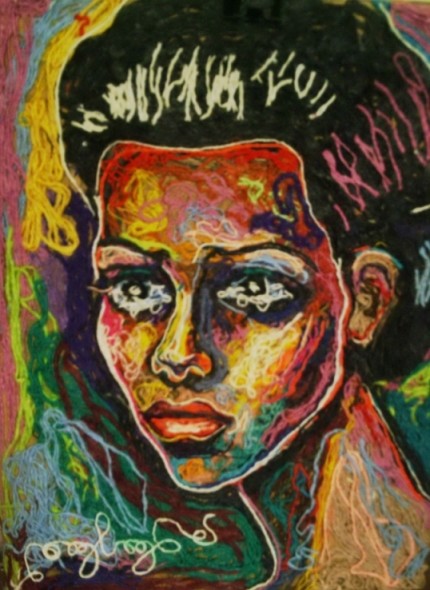 Lady in tears