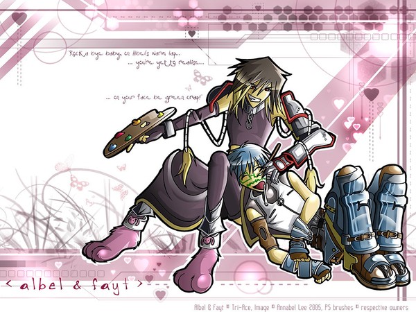 Albel x Fayt.... or not. O   o