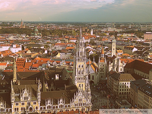 red roofs of Munich