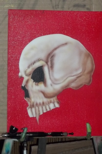 vampire skull