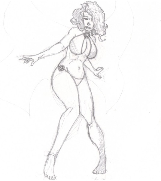 slave girl escapes!