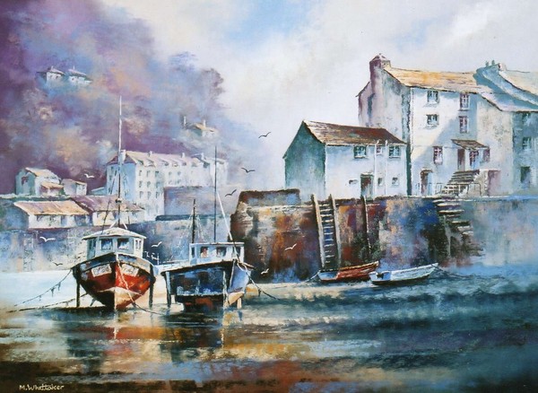 Polperro Harbour Cornwall