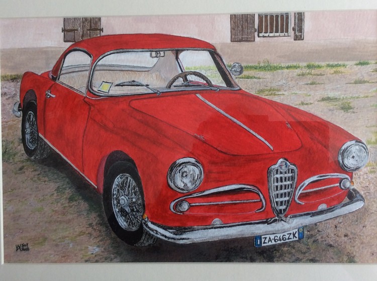 A 1957 1900 Alfa Romeo CSS Superleggera 
