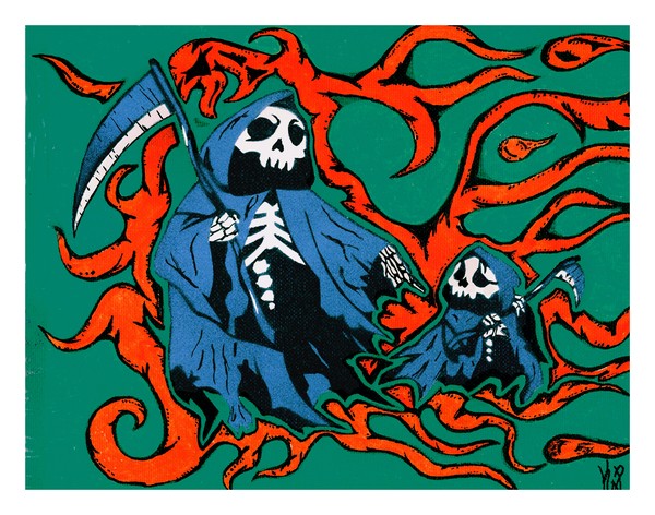 Grim Reapers Print