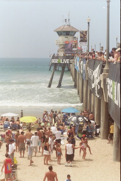 US Open of Surfing. Huntington Beach