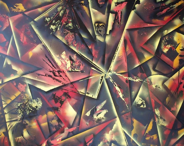 Abstrakt sprayart 13