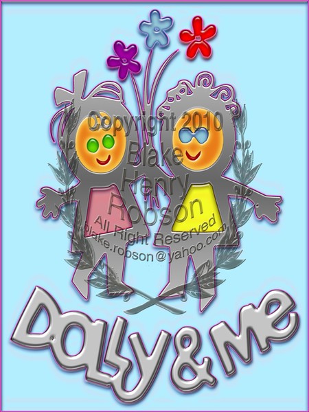 Dolly and Me Digital Artwork