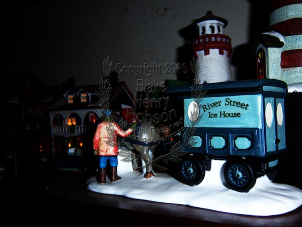 Department 56 Christmas Village Digital Art