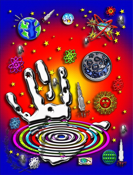 The Hand of Humanity in Space II