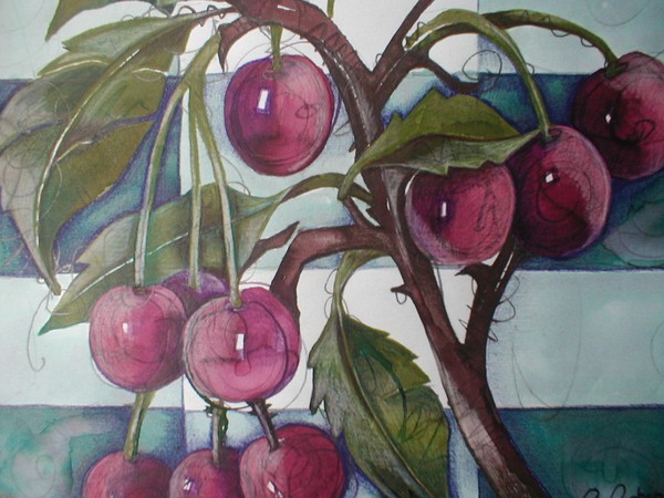 Victoria plums