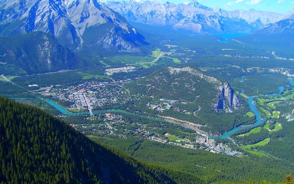 Banff: Birds Eye View