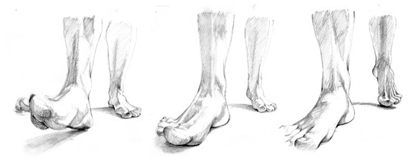 Life Study for MSc Computer Animation Thesis, Walk