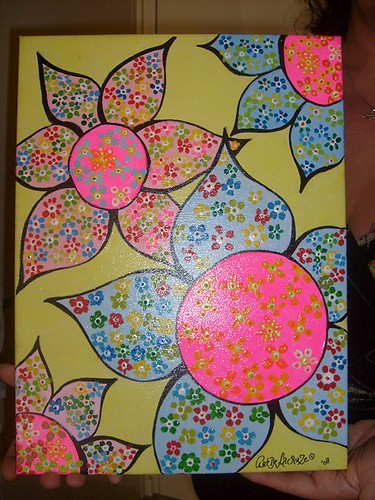 happy flower