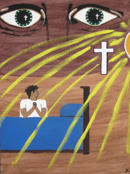 Praying for a better day
