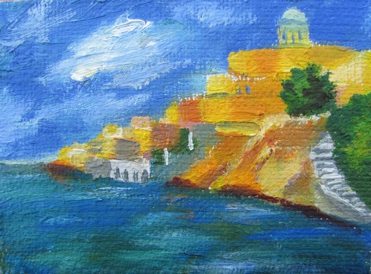 Greek island