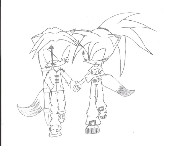 crossXraven Sonic style