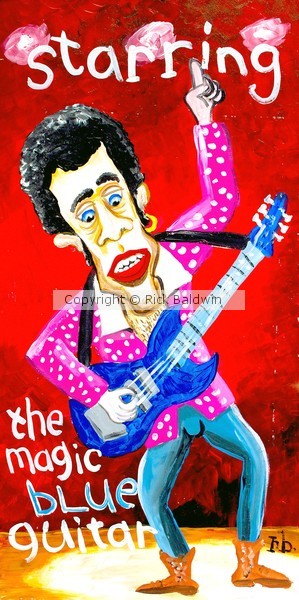 Magic Blue Guitar