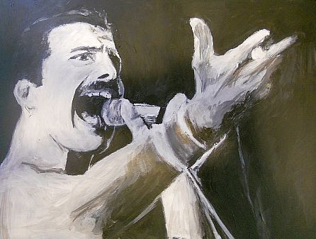Freddie Mercury Acrylic