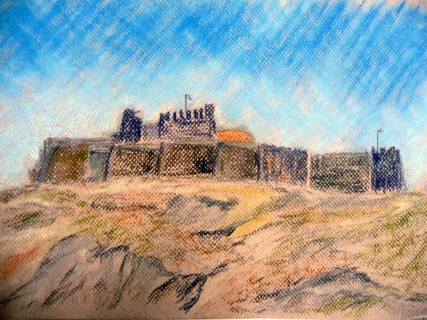 Fortress on Leros, Greece