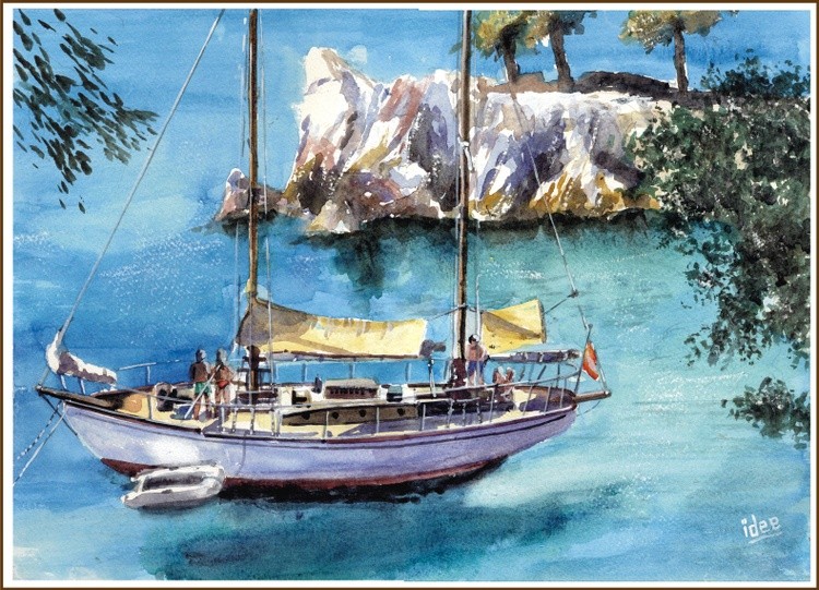 Creek on the Costa Brava