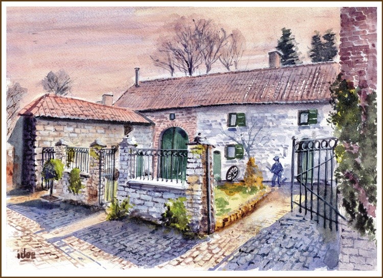 Small Belgian farm