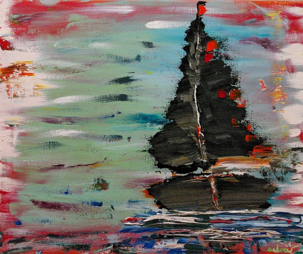 Black Sailboat 2009