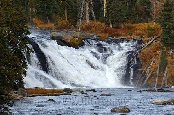 Lewis Falls in Autumn