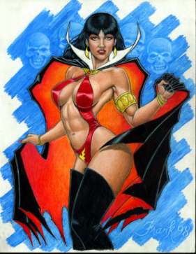 Vampirella's cape