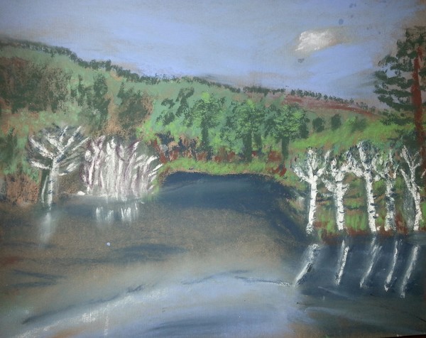 Pond in the White Mountains