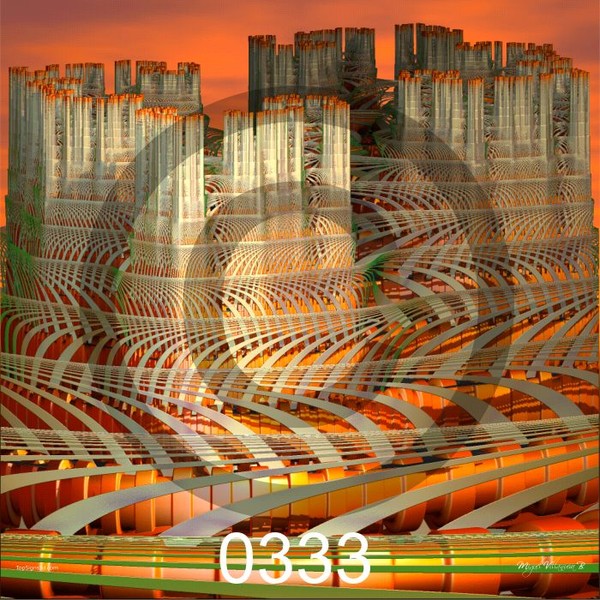 0333 mountain sunset