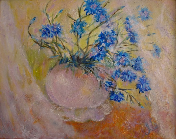 Corn flowers