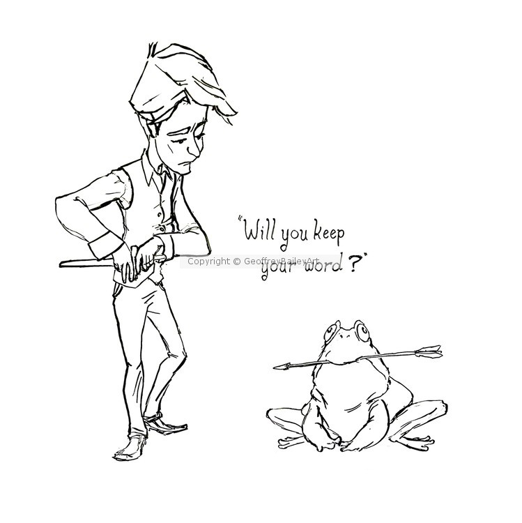 Prince Ivan Meets his Frog-Bride