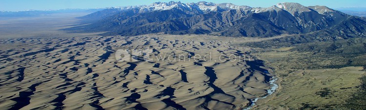 Dunes from the air