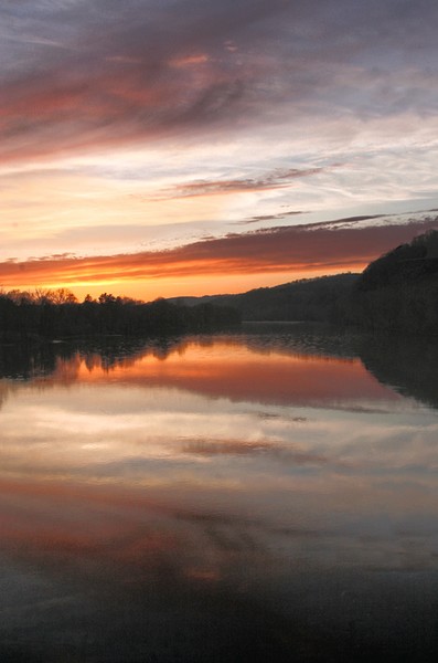 Milford Bridge at Sunset