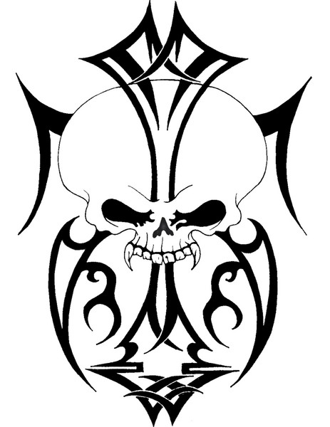 Tribal Skull