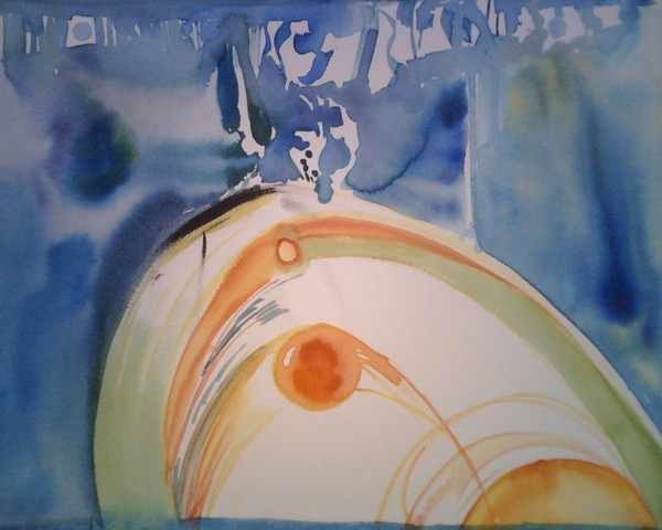 Abstract sea life