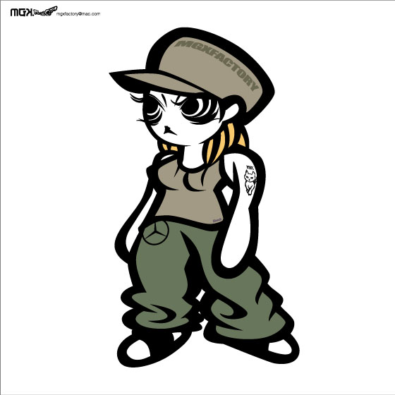 girl like a cat