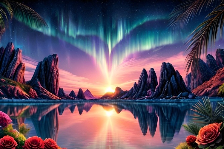 Beautiful view of happy nature