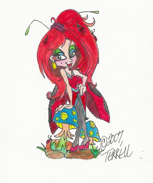 Ladybug Faerie
