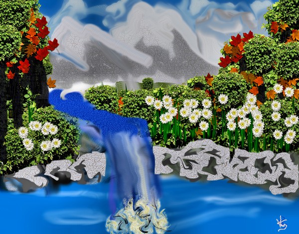 waterfall