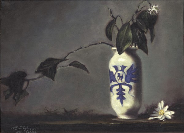 Vase w-Daisy