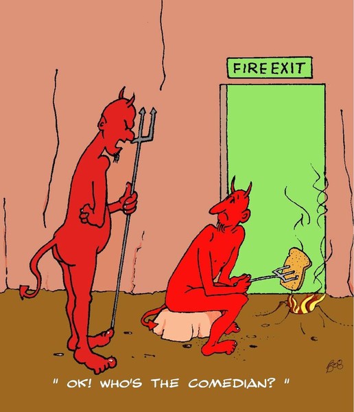 Graffiti in Hell?