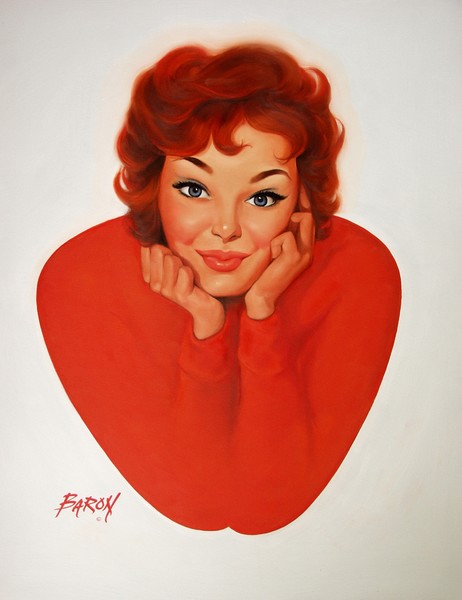 Danae, 3rd Ladies of the Heart, 24x30, May '02